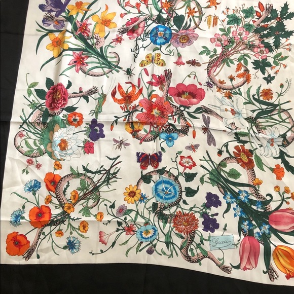 Gucci 100%silk net - Picture 1 of 7